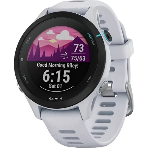 Смарт-часы Garmin Forerunner 255S Music Whitestone, РАЗМЕР КОРПУСА: 41 мм, МУЗЫКА (легко загрузите на часы до 500 песен): Да, ЦВЕТ: Tidal Blue