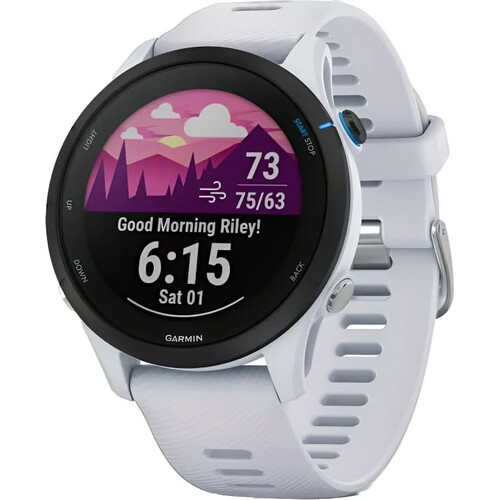 Смарт-часы Garmin Forerunner 255 Music Whitestone, ЦВЕТ: Whitestone, РАЗМЕР КОРПУСА: 46 мм, МУЗЫКА (легко загрузите на часы до 500 песен): Да
