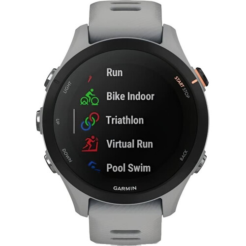Смарт-часы Garmin Forerunner 255S Powder Gray, РАЗМЕР КОРПУСА: 41 мм, МУЗЫКА (легко загрузите на часы до 500 песен): Нет, ЦВЕТ: Powder Gray, изображение 4