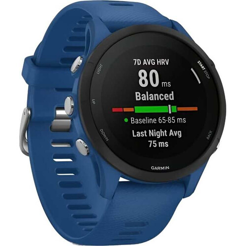 Смарт-часы Garmin Forerunner 255 Tidal Blue, РАЗМЕР КОРПУСА: 46 мм, МУЗЫКА (легко загрузите на часы до 500 песен): Нет, ЦВЕТ: Tidal Blue, изображение 3