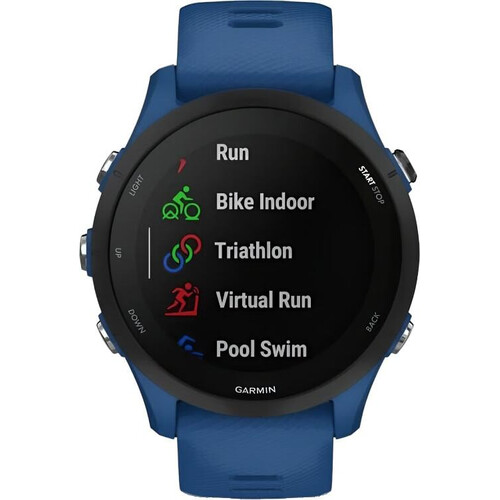Смарт-часы Garmin Forerunner 255 Tidal Blue, РАЗМЕР КОРПУСА: 46 мм, МУЗЫКА (легко загрузите на часы до 500 песен): Нет, ЦВЕТ: Tidal Blue, изображение 4