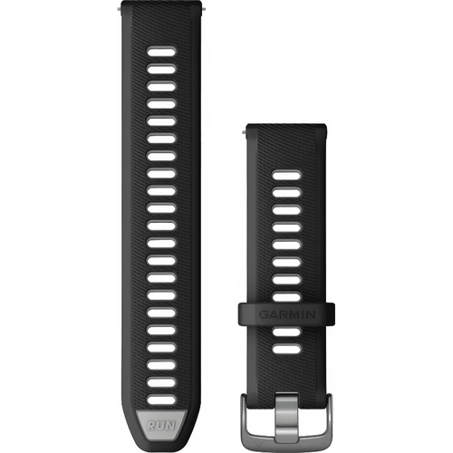 Ремешок сменный Quick Release 22 мм - Black/Powder Gray, ЦВЕТ: Black/Powder Gray, МАТЕРИАЛ РЕМЕШКА: Силикон
