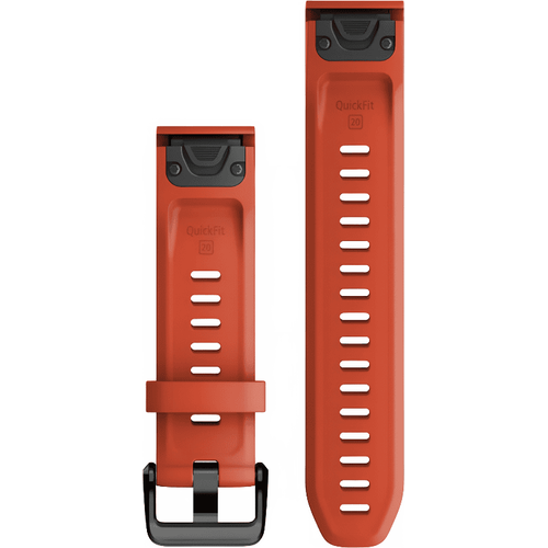 Ремешок сменный QuickFit 20 мм - Flame Red, ЦВЕТ: Flame Red, МАТЕРИАЛ РЕМЕШКА: Силикон, изображение 2