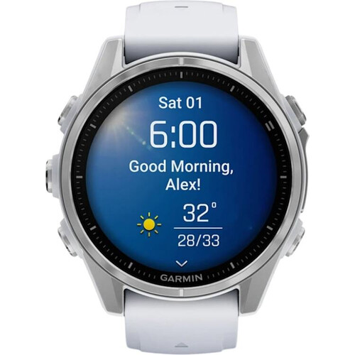Смарт-часы Fēnix 8 Amoled 43 mm Whitestone, РАЗМЕР КОРПУСА: 43 мм, ВЕРСИЯ: Amoled, ЦВЕТ: Whitestone, изображение 2
