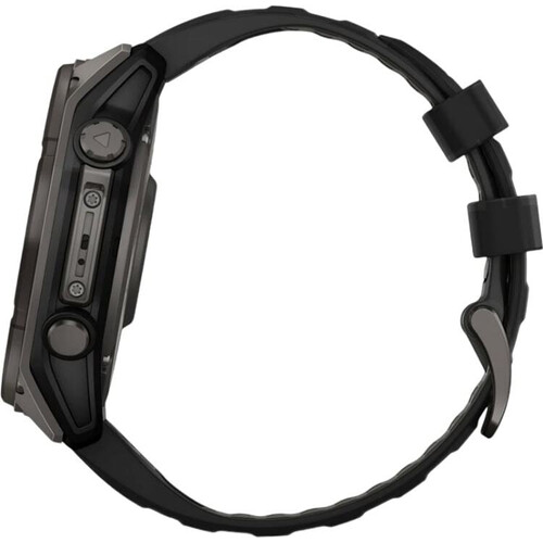 Смарт-часы Fēnix 8 Solar 51 mm Black/Pebble Gray, ЦВЕТ: Black/Pebble Gray, РАЗМЕР КОРПУСА: 51 мм, ВЕРСИЯ: Solar, изображение 6