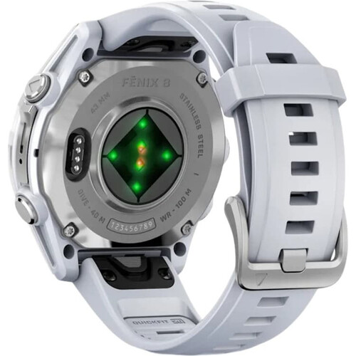 Смарт-часы Fēnix 8 Amoled 43 mm Whitestone, РАЗМЕР КОРПУСА: 43 мм, ВЕРСИЯ: Amoled, ЦВЕТ: Whitestone, изображение 5