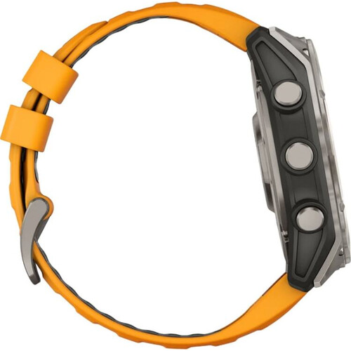 Смарт-часы Fēnix 8 Amoled 51 mm Orange/Graphite, РАЗМЕР КОРПУСА: 51 мм, ВЕРСИЯ: Amoled, ЦВЕТ: Orange/Graphite, изображение 4