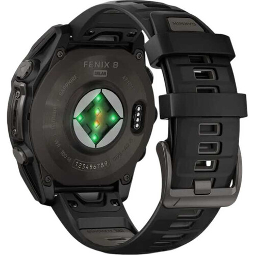 Смарт-часы Fēnix 8 Solar 47 mm Black/Pebble Gray, РАЗМЕР КОРПУСА: 47 мм, ВЕРСИЯ: Solar, ЦВЕТ: Black/Pebble Gray, изображение 5
