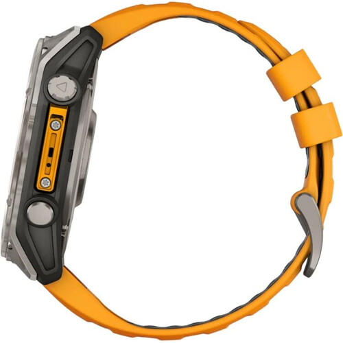 Смарт-часы Fēnix 8 Amoled 51 mm Orange/Graphite, РАЗМЕР КОРПУСА: 51 мм, ВЕРСИЯ: Amoled, ЦВЕТ: Orange/Graphite, изображение 6