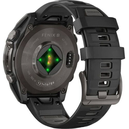 Смарт-часы Fēnix 8 Amoled 47 mm Black/Pebble Gray, РАЗМЕР КОРПУСА: 47 мм, ВЕРСИЯ: Amoled, ЦВЕТ: Black/Pebble Gray, изображение 5