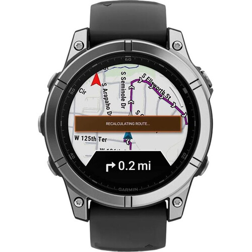 Смарт-часы Fēnix E 47 mm Stainless Steel/Black, РАЗМЕР КОРПУСА: 47 мм, ВЕРСИЯ: Fēnix E, ЦВЕТ: Stainless Steel/Black, изображение 2