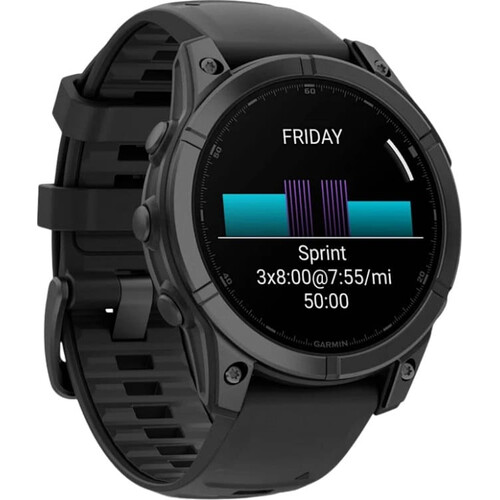 Смарт-часы Fēnix E 47 mm Slate Gray Steel/Black, ЦВЕТ: Slate Gray Steel/Black, РАЗМЕР КОРПУСА: 47 мм, ВЕРСИЯ: Fēnix E, изображение 3