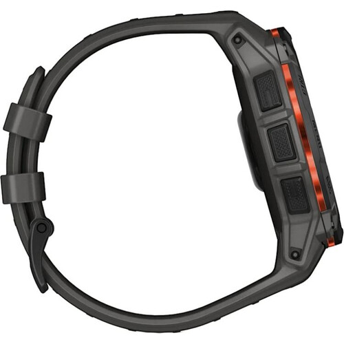 Смарт-часы Instinct 3 Solar 50 mm Black with Charcoal Band, ЦВЕТ: Black, РАЗМЕР КОРПУСА: 50 мм, ВЕРСИЯ: Instinct 3 Solar, изображение 4