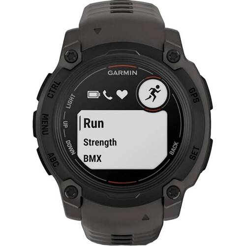 Смарт-часы Instinct E 40 mm Black with Charcoal Band, РАЗМЕР КОРПУСА: 40 мм, ВЕРСИЯ: Instinct E, ЦВЕТ: Black, изображение 2