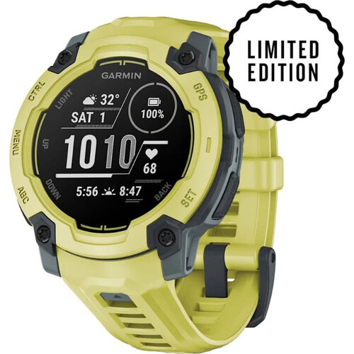 Смарт-часы Instinct E 45 mm Electric Lime with Electric Lime Band, ЦВЕТ: Electric Lime, РАЗМЕР КОРПУСА: 45 мм, ВЕРСИЯ: Instinct E