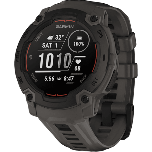 Смарт-часы Instinct E 45 mm Black with Charcoal Band, РАЗМЕР КОРПУСА: 45 мм, ВЕРСИЯ: Instinct E, ЦВЕТ: Black
