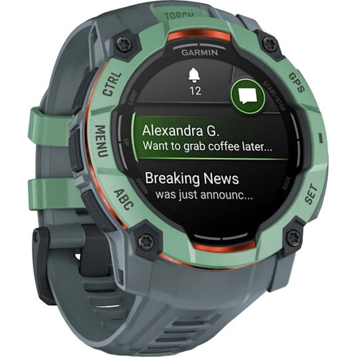 Смарт-часы Instinct 3 Amoled 50 mm Neo Tropic with Twilight Band, РАЗМЕР КОРПУСА: 50 мм, ВЕРСИЯ: Instinct 3 Amoled, ЦВЕТ: Neo Tropic, изображение 3