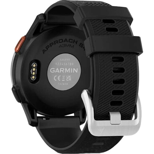 Смарт-часы Garmin Approach S44 Silver Aluminum Bezel/Black, ВЕРСИЯ: S44, ЦВЕТ: Silver Aluminum/Black, изображение 5