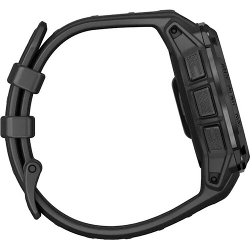 Смарт-часы Instinct 3 Solar, Tactical 45 mm Black with Black Band, РАЗМЕР КОРПУСА: 45 мм, ВЕРСИЯ: Instinct 3 Solar, Tactical, ЦВЕТ: Black, изображение 4