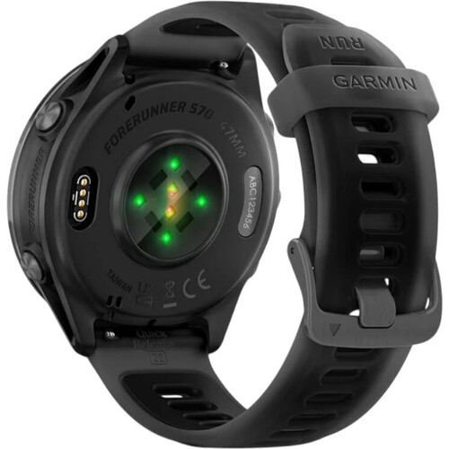 Смарт-часы Garmin Forerunner 570 47 mm Slate Gray/Black, РАЗМЕР КОРПУСА: 47 мм, ЦВЕТ: Slate Gray/Black, изображение 5