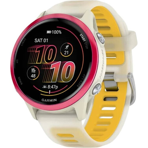 Смарт-часы Garmin Forerunner 570 42 mm Bone/Mango, РАЗМЕР КОРПУСА: 42 мм, ЦВЕТ: Bone/Mango