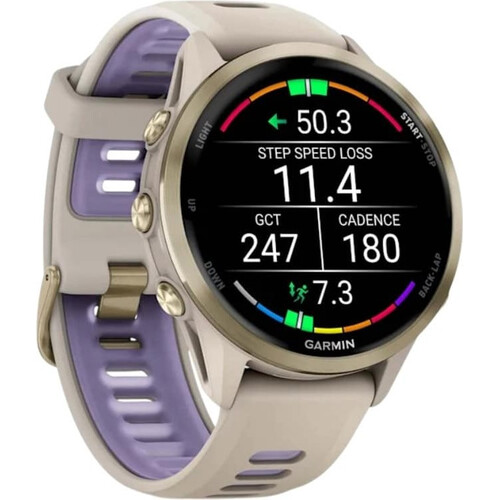 Смарт-часы Garmin Forerunner 970 French Gray/Translucent Indigo, ЦВЕТ: French Gray/Translucent Indigo, изображение 3