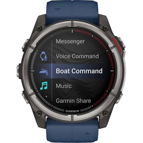 Смарт-часы Garmin Quatix 8 Amoled 51 mm Marine GPS Smartwatch, РАЗМЕР КОРПУСА: 51 мм, изображение 2