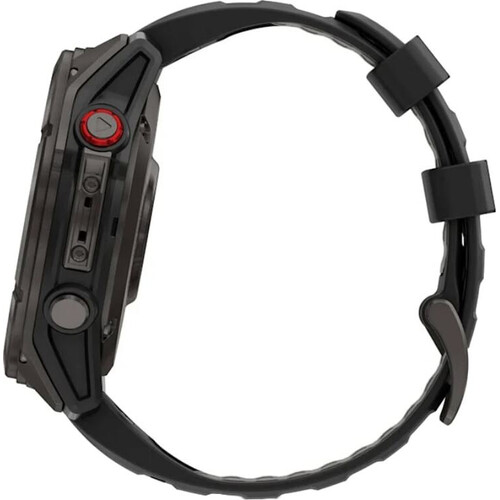 Смарт-часы Fēnix 8 Pro Amoled 47 mm Carbon Gray DLC Titanium with Black/Pebble Gray, РАЗМЕР КОРПУСА: 47 мм, ВЕРСИЯ: Pro | Amoled, ЦВЕТ: Carbon Gray DLC Titanium/Black/Pebble Gray, изображение 6