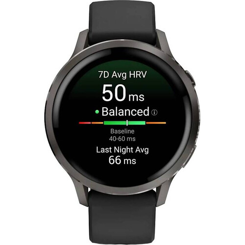 Смарт-часы Garmin Venu 4 - 41 mm Slate/Black, ЦВЕТ: Slate/Black, РАЗМЕР КОРПУСА: 41 мм, изображение 2