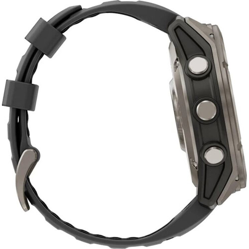 Смарт-часы Fēnix 8 Pro Amoled 51 mm Titanium with Graphite/Black, РАЗМЕР КОРПУСА: 51 мм, ВЕРСИЯ: Pro | Amoled, ЦВЕТ: Titanium with Graphite/Black, изображение 4