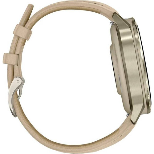 Смарт-часы Garmin Venu 4 - 41 mm Lunar Gold/Light Sand Leather, РАЗМЕР КОРПУСА: 41 мм, ЦВЕТ: Lunar Gold/Light Sand Leather , изображение 4