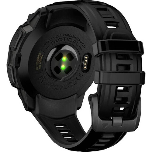Смарт-часы Garmin Instinct Crossover Amoled - Tactical Black, SOLAR (Версии с линзами для зарядки от солнечной батареи собирают солнечную энергию и продлевают срок службы батареи.): Нет, ВЕРСИЯ: Amoled - Tactical, ЦВЕТ: Black, изображение 5