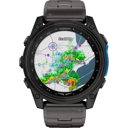 Смарт-часы Garmin D2 Mach 2 - 51 mm Carbon Gray DLC Titanium, РАЗМЕР КОРПУСА: 51 мм, ЦВЕТ: Carbon Gray DLC Titanium, изображение 2