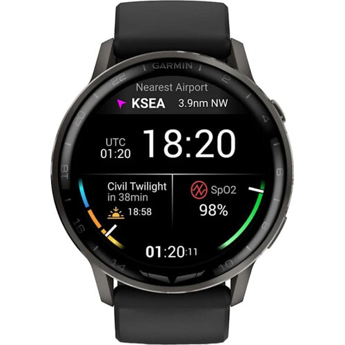 Смарт-часы Garmin D2 Air X15 Slate/Black, ЦВЕТ: Slate/Black, изображение 2