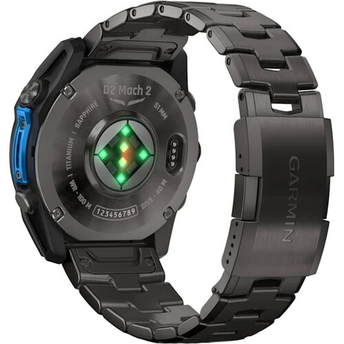 Смарт-часы Garmin D2 Mach 2 - 51 mm Carbon Gray DLC Titanium, РАЗМЕР КОРПУСА: 51 мм, ЦВЕТ: Carbon Gray DLC Titanium, изображение 5