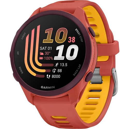 Смарт-часы Garmin Forerunner 170 Music Red Pink/Mango, МОДЕЛЬ: Forerunner 170 Music, ЦВЕТ: Red Pink/Mango