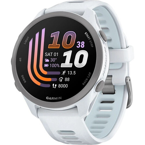 Смарт-часы Garmin Forerunner 170 Whitestone/Cloud Blue, МОДЕЛЬ: Forerunner 170, ЦВЕТ: Whitestone/Cloud Blue