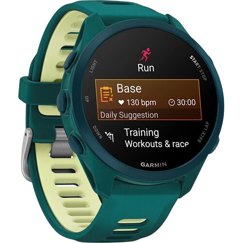 Смарт-часы Garmin Forerunner 170 Music Teal Green/Citron, МОДЕЛЬ: Forerunner 170 Music, ЦВЕТ: Teal Green/Citron, изображение 3