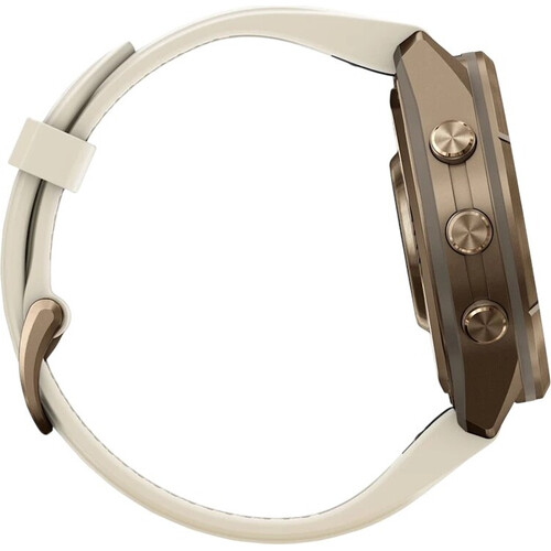 Смарт-часы Garmin Fēnix 9 Pro 43 mm Autumn Gold Titanium, ЦВЕТ: Autumn Gold Titanium, РАЗМЕР КОРПУСА: 43 мм, ВЕРСИЯ: Pro, изображение 4