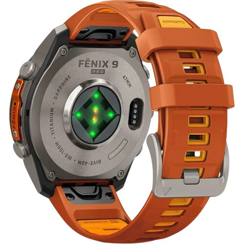 Смарт-часы Garmin Fēnix 9 Pro 51 mm Autumn Orange/Spark Orange, ЦВЕТ: Autumn Orange/Spark Orange, РАЗМЕР КОРПУСА: 51 мм, ВЕРСИЯ: Pro, изображение 5