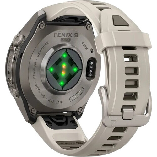 Смарт-часы Garmin Fēnix 9 Pro 43 mm Titanium/Fog Gray, ЦВЕТ: Titanium/Fog Gray, РАЗМЕР КОРПУСА: 43 мм, ВЕРСИЯ: Pro, изображение 5