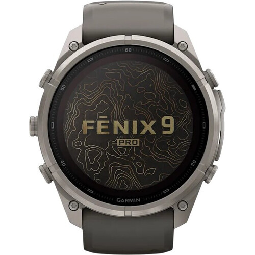 Смарт-часы Garmin Fēnix 9 Pro | Solar 51 mm Pebble Gray/Silver, ЦВЕТ: Carbon Gray DLC Titanium/Black, РАЗМЕР КОРПУСА: 51 мм, ВЕРСИЯ: Pro | Solar, изображение 2