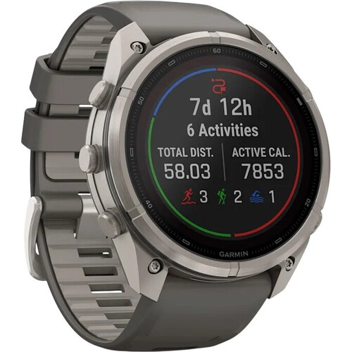 Смарт-часы Garmin Fēnix 9 Pro | Solar 51 mm Pebble Gray/Silver, ЦВЕТ: Carbon Gray DLC Titanium/Black, РАЗМЕР КОРПУСА: 51 мм, ВЕРСИЯ: Pro | Solar, изображение 3