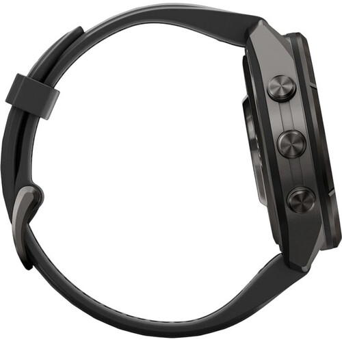 Смарт-часы Garmin Fēnix 9 Pro 43 mm Carbon Gray DLC Titanium/Black, ЦВЕТ: Carbon Gray DLC Titanium/Black, РАЗМЕР КОРПУСА: 43 мм, ВЕРСИЯ: Pro, изображение 4