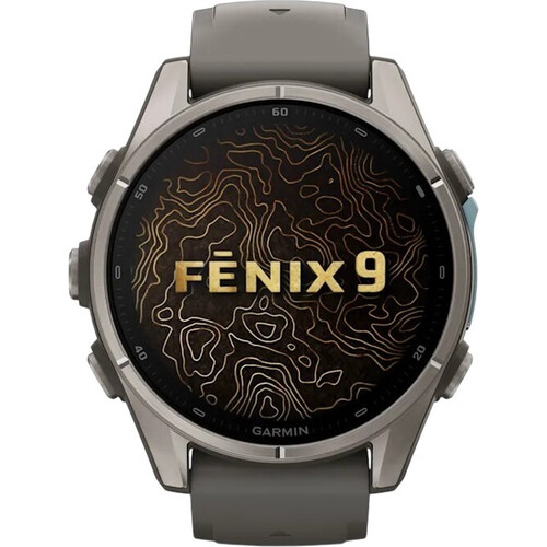 Смарт-часы Garmin Fēnix 9 51 mm Titanium/Pebble Gray, ЦВЕТ: Titanium/Pebble Gray, РАЗМЕР КОРПУСА: 51 мм, ВЕРСИЯ: Fēnix 9, изображение 2