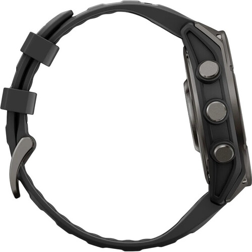 Смарт-часы Garmin Fēnix 9 43 mm Carbon Gray DLC Titanium/Black, ЦВЕТ: Carbon Gray DLC Titanium/Black, РАЗМЕР КОРПУСА: 47 мм, ВЕРСИЯ: Fēnix 9, изображение 4