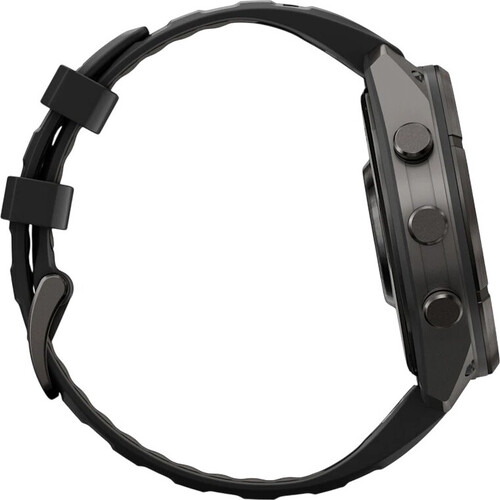 Смарт-часы Garmin Fēnix 9 Pro 51 mm Carbon Gray DLC Titanium/Black, ЦВЕТ: Carbon Gray DLC Titanium/Black, РАЗМЕР КОРПУСА: 51 мм, ВЕРСИЯ: Pro, изображение 4