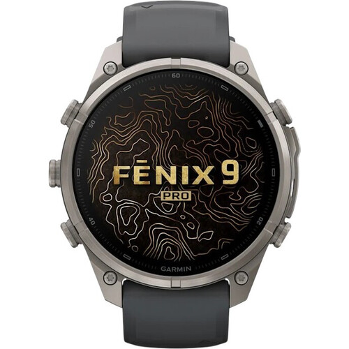 Смарт-часы Garmin Fēnix 9 Pro 47 mm Graphite/Black, ЦВЕТ: Graphite/Black, РАЗМЕР КОРПУСА: 47 мм, ВЕРСИЯ: Pro, изображение 2