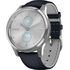 Смарт-часы Vívomove Luxe Silver Stainless Steel Case/Navy Italian Leather Band, ВЕРСИЯ: Vívomove Luxe, ЦВЕТ: Silver Stainless Steel Case/Navy Italian Leather Band
