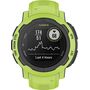Смарт-часы Instinct 2 Standard Edition Electric Lime, РАЗМЕР КОРПУСА: 45 мм, SOLAR (Версии с линзами для зарядки от солнечной батареи собирают солнечную энергию и продлевают срок службы батареи.): Нет, ВЕРСИЯ: Standard, ЦВЕТ: Electric Lime, изображение 2